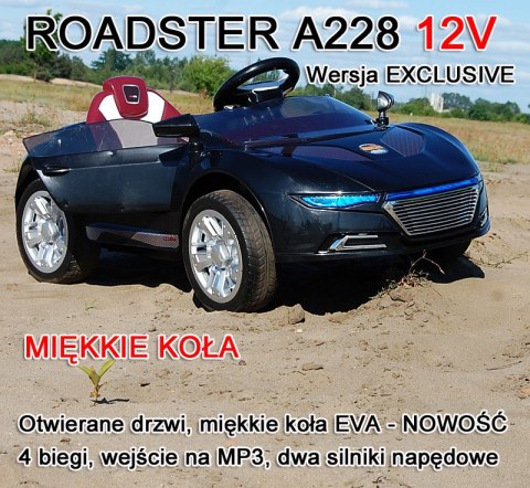 NAJNOWSZY ROADSTER A228, DWA SILNIKI,OTWIERA DRZWI. MIĘKKIE KOŁA/A228