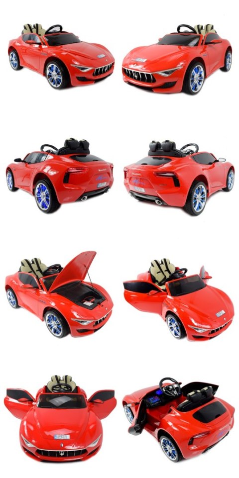 MASERATI ALFIERI Z AMORTYZATORAMI PILOT, LAKIER, PANEL MP4, ŚWIECĄCE KOŁA /SX-1728 MASERATI ALFIERI Z AMORTYZATORAMI PILOT, LAKIER, PANEL MP4, ŚWIECĄCE KOŁA /SX-1728