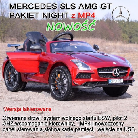 MERCEDES SLS AMG GT Z AMORTYZATORAMI PILOT, PAKIET NIGHT - MP4 /SX-128 MERCEDES SLS AMG GT Z AMORTYZATORAMI PILOT, PAKIET NIGHT - MP4 /SX-128
