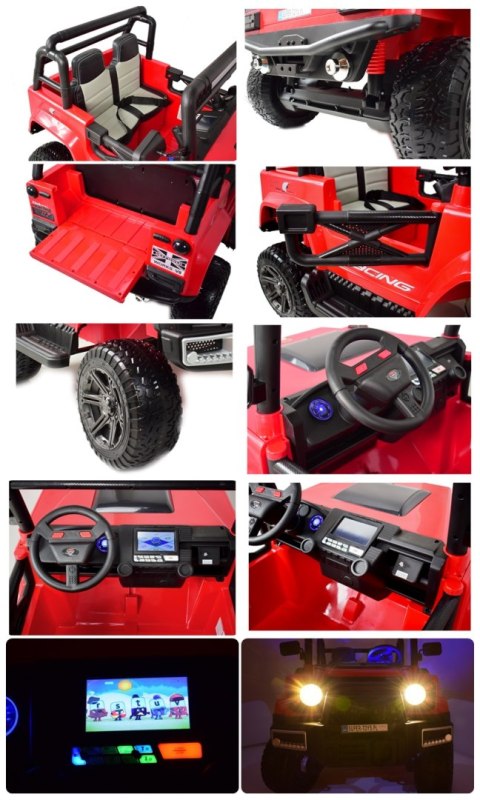 MEGA AUTO BUGGY RACING 4X4, , MIĘKKIE KOŁA EVA, MIĘKKIE SIEDZENIE, PANEL MP4 FULL OPCJA /BBH0001 MEGA AUTO BUGGY RACING 4X4, , MIĘKKIE KOŁA EVA, MIĘKKIE SIEDZENIE, PANEL MP4 FULL OPCJA /BBH0001