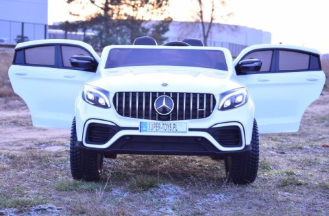 MERCEDES GLC 63S LICENCJA, 4X4, 2x12V, MIĘKKIE KOŁA EVA, MIĘKKIE SIEDZENIE, WALIZKA, FULL OPCJA/XMX608 MERCEDES GLC 63S LICENCJA, 4X4, 2x12V, MIĘKKIE KOŁA EVA, MIĘKKIE SIEDZENIE, WALIZKA, FULL OPCJA/XMX608