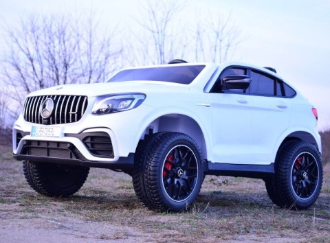 MERCEDES GLC 63S LICENCJA, 4X4, 2x12V, MIĘKKIE KOŁA EVA, MIĘKKIE SIEDZENIE, WALIZKA, FULL OPCJA/XMX608 MERCEDES GLC 63S LICENCJA, 4X4, 2x12V, MIĘKKIE KOŁA EVA, MIĘKKIE SIEDZENIE, WALIZKA, FULL OPCJA/XMX608