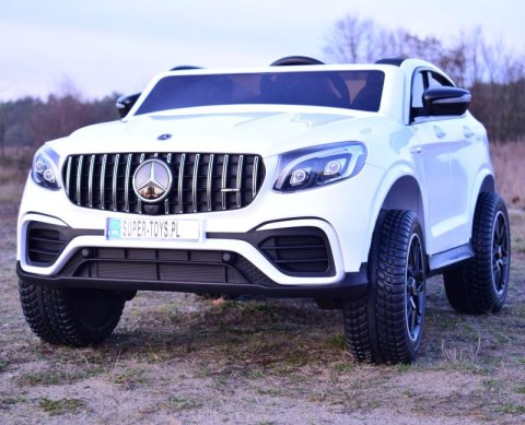 MERCEDES GLC 63S LICENCJA, 4X4, 2x12V, MIĘKKIE KOŁA EVA, MIĘKKIE SIEDZENIE, WALIZKA, FULL OPCJA/XMX608 MERCEDES GLC 63S LICENCJA, 4X4, 2x12V, MIĘKKIE KOŁA EVA, MIĘKKIE SIEDZENIE, WALIZKA, FULL OPCJA/XMX608