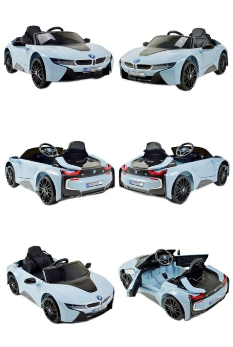 ORYGINALNE BMW I8 - MIĘKKIE KOŁA, MIĘKKIE SIEDZENIE/JE1001 ORYGINALNE BMW I8 - MIĘKKIE KOŁA, MIĘKKIE SIEDZENIE/JE1001