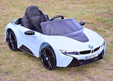 ORYGINALNE BMW I8 - MIĘKKIE KOŁA, MIĘKKIE SIEDZENIE/JE1001 ORYGINALNE BMW I8 - MIĘKKIE KOŁA, MIĘKKIE SIEDZENIE/JE1001