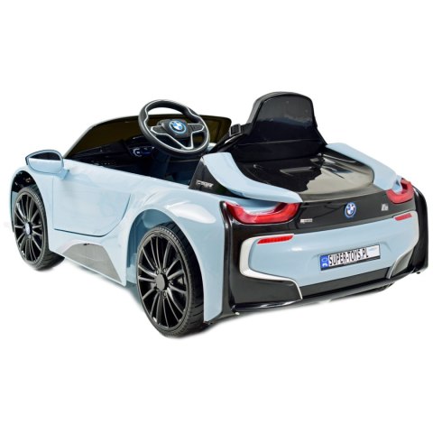 ORYGINALNE BMW I8 - MIĘKKIE KOŁA, MIĘKKIE SIEDZENIE/JE1001 ORYGINALNE BMW I8 - MIĘKKIE KOŁA, MIĘKKIE SIEDZENIE/JE1001