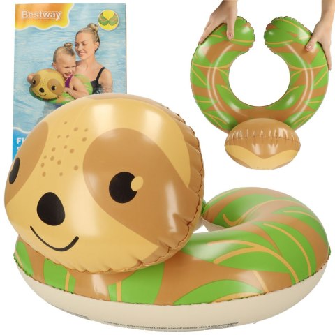 BESTWAY 36405 Kółko do pływania koło dmuchane leniwiec 3-6lat 30kg BESTWAY 36405 Kółko do pływania koło dmuchane leniwiec 3-6lat 30kg