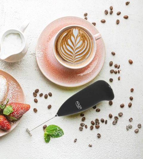 Spieniacz do mleka Adler AD 4491 ubijacz do kawy kakao mini mikser