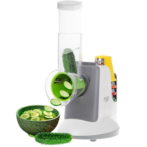 Szatkownica do warzyw Adler AD 4815 z 5 nasadkami