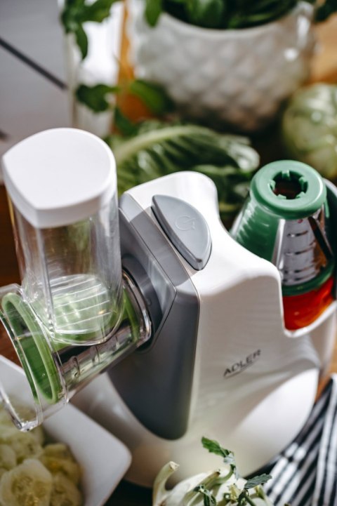 Szatkownica do warzyw Adler AD 4815 z 5 nasadkami