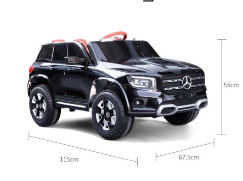 AUTO NA AKUMULATOR MERCEDES GLB, FUNKCJA BUJANIA, MIĘKKIE SIEDZENIE, MIĘKKIE KOŁA, LAKIER NOWOŚĆ/BDQ1201 AUTO NA AKUMULATOR MERCEDES GLB, FUNKCJA BUJANIA, MIĘKKIE SIEDZENIE, MIĘKKIE KOŁA, LAKIER NOWOŚĆ/BDQ1201
