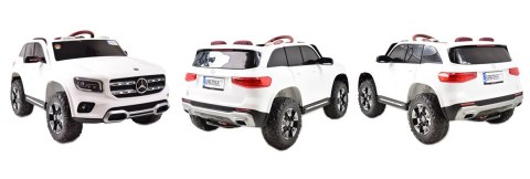AUTO NA AKUMULATOR MERCEDES GLB, FUNKCJA BUJANIA, MIĘKKIE SIEDZENIE, MIĘKKIE KOŁA NOWOŚĆ/BDQ1201 AUTO NA AKUMULATOR MERCEDES GLB, FUNKCJA BUJANIA, MIĘKKIE SIEDZENIE, MIĘKKIE KOŁA NOWOŚĆ/BDQ1201