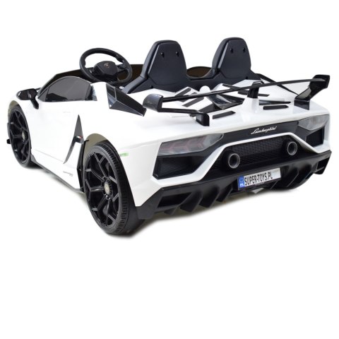 LICENCJONOWANY LAMBORGHINI AVENTADOR SVJ DLA 2 DZIECI, FUNKCJA DRIFTU MIĘKKIE SIEDZENIE, MIĘKKIE KOŁA/SX2028 LICENCJONOWANY LAMBORGHINI AVENTADOR SVJ DLA 2 DZIECI, FUNKCJA DRIFTU MIĘKKIE SIEDZENIE, MIĘKKIE KOŁA/SX2028