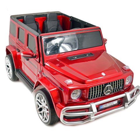 MERCEDES G63 AMG DLA 2 DZIECI, 24V, 4X4, MIĘKKIE KOŁA EVA, MIĘKKIE SIEDZENIE, LAKIER POLEROWANY FULL OPCJA/S-307 MERCEDES G63 AMG DLA 2 DZIECI, 24V, 4X4, MIĘKKIE KOŁA EVA, MIĘKKIE SIEDZENIE, LAKIER POLEROWANY FULL OPCJA/S-307