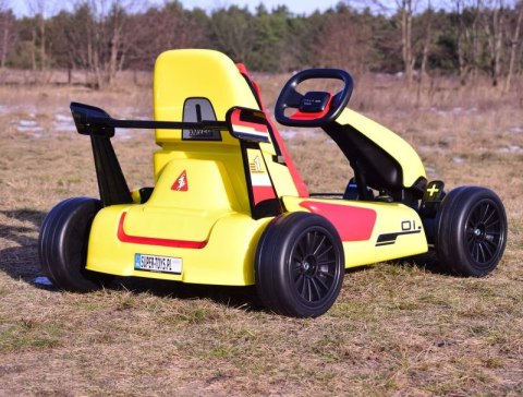 SZYBKI GOKART NA AKUMULATOR 12 V, CZUJNIK ANTYKOLIZYJNY/XMX-619