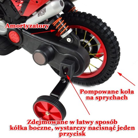 NAJNOWSZY MOTOR CROSSOWY QIKE, POMPOWANE KOŁA, PANEL, DŹWIĘKI/QK305 NAJNOWSZY MOTOR CROSSOWY QIKE, POMPOWANE KOŁA, PANEL, DŹWIĘKI/QK305