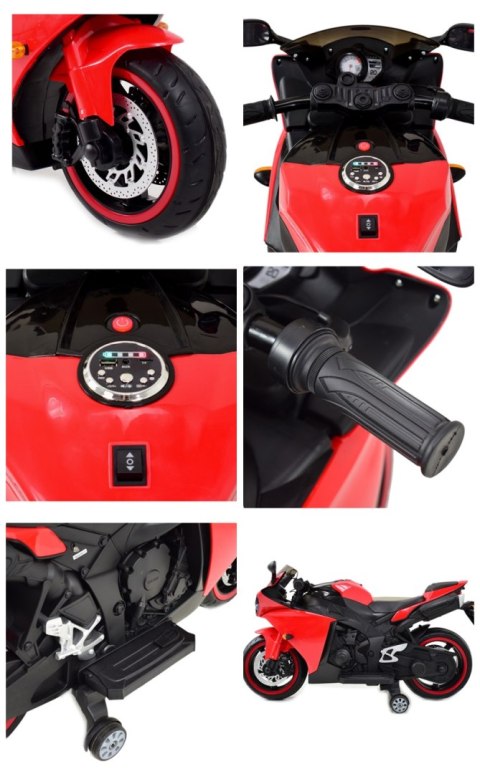 NAJNOWSZY WIELKI MOTOR ŚCIGACZ , ŚWIECĄCE KOŁA, PANEL, DŹWIĘKI, GAZ W MANETCE/WER1 NAJNOWSZY WIELKI MOTOR ŚCIGACZ , ŚWIECĄCE KOŁA, PANEL, DŹWIĘKI, GAZ W MANETCE/WER1