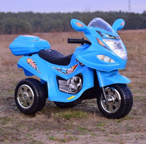 Motorek dla maluszka, dźwięki, światła, miękkie siedzenie/LL1188 Motorek dla maluszka, dźwięki, światła, miękkie siedzenie/LL1188