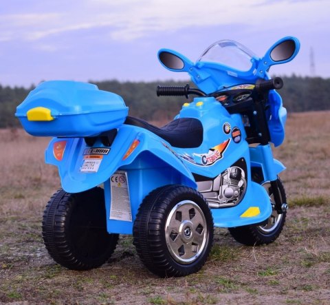 Motorek dla maluszka, dźwięki, światła, miękkie siedzenie/LL1188 Motorek dla maluszka, dźwięki, światła, miękkie siedzenie/LL1188