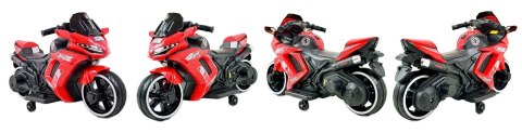 MOTOR ŚCIGACZ SPORT 1 Z OPARCIEM, ŚWIECĄCE KOŁA/, DWA SILNIKI/DM1600 MOTOR ŚCIGACZ SPORT 1 Z OPARCIEM, ŚWIECĄCE KOŁA/, DWA SILNIKI/DM1600