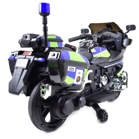 MEGA MOTOR POLICYJNY NA AKUMULATOR, KOGUT, MEGAFON, MOC/BEJ8188 MEGA MOTOR POLICYJNY NA AKUMULATOR, KOGUT, MEGAFON, MOC/BEJ8188