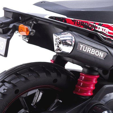 NAJNOWSZY PIERWSZY AKUMULATOROWY MOTOREK CROSSOWY TURBON, MIĘKKIE SIEDZENIE, GAZ W RĄCZCE, HAMULEC/DLS09-HAND NAJNOWSZY PIERWSZY AKUMULATOROWY MOTOREK CROSSOWY TURBON, MIĘKKIE SIEDZENIE, GAZ W RĄCZCE, HAMULEC/DLS09-HAND