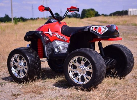 MEGA WIELKI QUAD, AMORTYZATORY, MIĘKKIE KOŁA, WOLNY START, PANEL/6677 MEGA WIELKI QUAD, AMORTYZATORY, MIĘKKIE KOŁA, WOLNY START, PANEL/6677