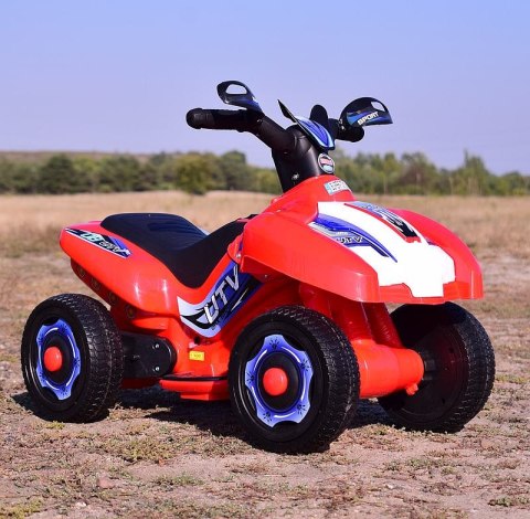 Pierwszy quad na akumulator z funkcją jeździka, odpychacza, koła EVA, dźwięki/JB388 Pierwszy quad na akumulator z funkcją jeździka, odpychacza, koła EVA, dźwięki/JB388