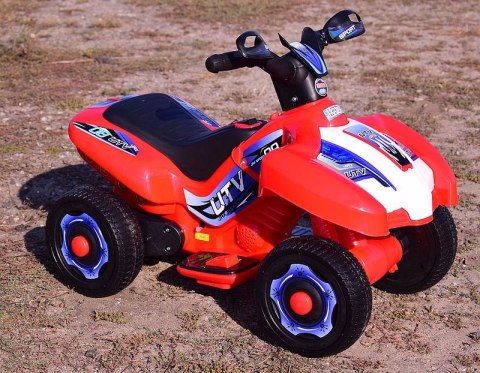 Pierwszy quad na akumulator z funkcją jeździka, odpychacza, koła EVA, dźwięki/JB388 Pierwszy quad na akumulator z funkcją jeździka, odpychacza, koła EVA, dźwięki/JB388