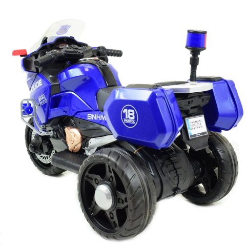 SZYBKI MOTOR POLICYJNY Z KOGUTEM, MIĘKKIE KOŁA, DŹWIĘKI, DWA SILNIKI, PILOT/NT5188 SZYBKI MOTOR POLICYJNY Z KOGUTEM, MIĘKKIE KOŁA, DŹWIĘKI, DWA SILNIKI, PILOT/NT5188