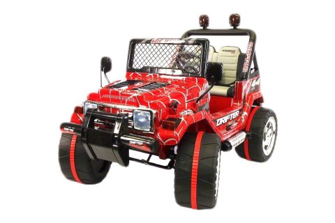 MEGA JEEP DRIFFTER EXCLUSIVE DLA 2 DZIECI, WOLNY START/ LAKIER. MIĘKKIE SIEDZENIE HP-011 MEGA JEEP DRIFFTER EXCLUSIVE DLA 2 DZIECI, WOLNY START/ LAKIER. MIĘKKIE SIEDZENIE HP-011