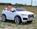 ORYGINALNE AUDI Q7 DWA SILNIKI, AMORTYZATORY, PILOT, MIĘKKIE KOŁA, PRAWDZIWE RADIO