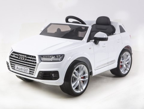 ORYGINALNE AUDI Q7 DWA SILNIKI, AMORTYZATORY, PILOT, MIĘKKIE KOŁA, PRAWDZIWE RADIO ORYGINALNE AUDI Q7 DWA SILNIKI, AMORTYZATORY, PILOT, MIĘKKIE KOŁA, PRAWDZIWE RADIO