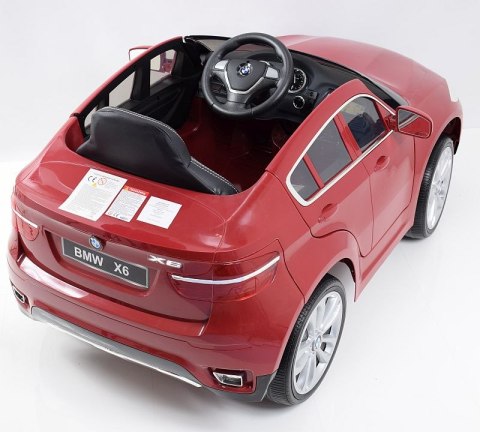 ORYGINALNE BMW X6 W NAJLEPSZEJ WERSJI,MIĘKKIE SIEDZENIE ,KOŁA EVA.,2.4 Ghz/JJ258 ORYGINALNE BMW X6 W NAJLEPSZEJ WERSJI,MIĘKKIE SIEDZENIE ,KOŁA EVA.,2.4 Ghz/JJ258