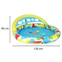 BESTWAY 52378 Basen brodzik z poduszką wodną ogrodowy 120cm