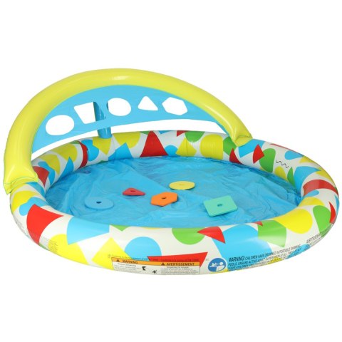 BESTWAY 52378 Basen brodzik z poduszką wodną ogrodowy 120cm BESTWAY 52378 Basen brodzik z poduszką wodną ogrodowy 120cm