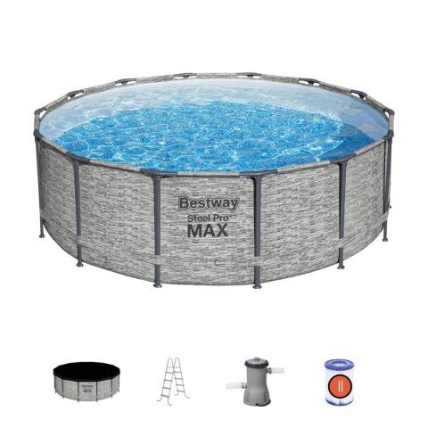 BESTWAY 5619D Basen ogrodowy stelażowy 427cm 15232L BESTWAY 5619D Basen ogrodowy stelażowy 427cm 15232L