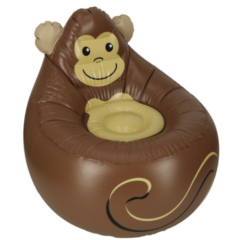 Fotel dla dzieci dmuchany puf Bestway 75116 małpka 70kg Fotel dla dzieci dmuchany puf Bestway 75116 małpka 70kg