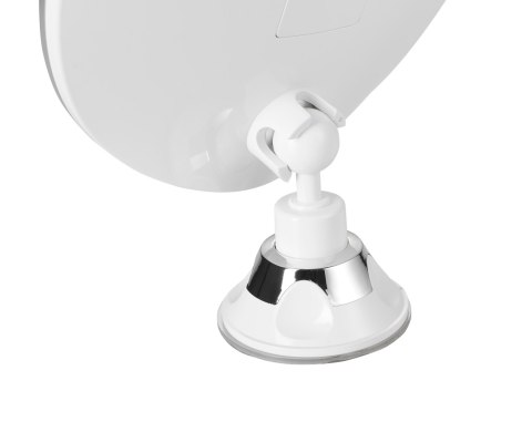 Lusterko LED Adler AD 2168 łazienkowe powiększające do makijażu 24 LED obrotowe 360 przyssawka