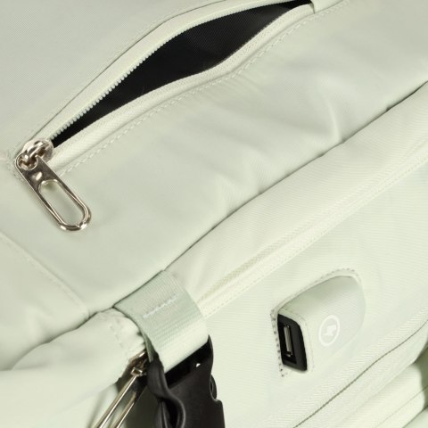 Plecak podróżny na laptopa do samolotu 30 x 45 x 27 cm kabel USB wodoodporny