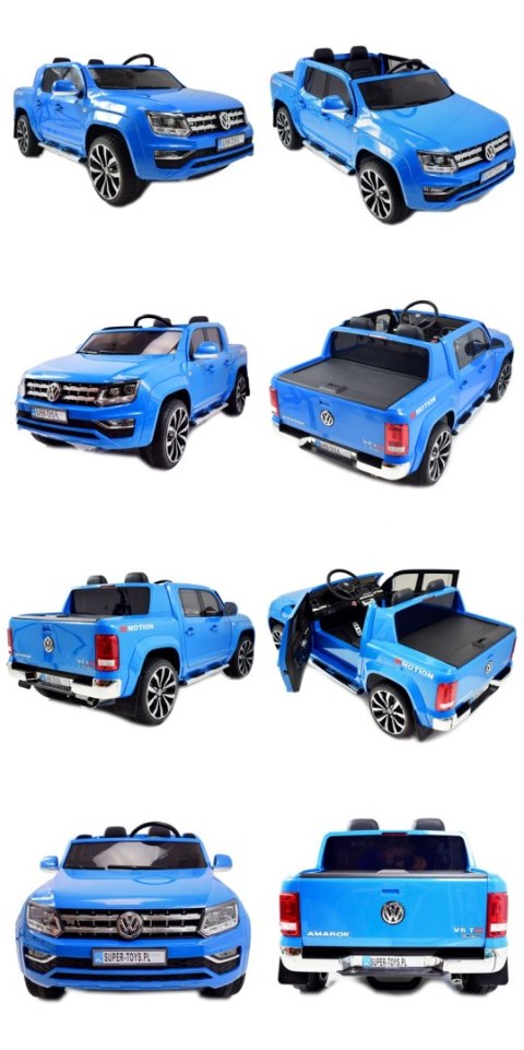 AUTO VW AMAROK, MIĘKKIE KOŁA, MIĘKKIE SIEDZENIE, WOLNY START, FUNKCJA BUJANIA/DMD298 AUTO VW AMAROK, MIĘKKIE KOŁA, MIĘKKIE SIEDZENIE, WOLNY START, FUNKCJA BUJANIA/DMD298