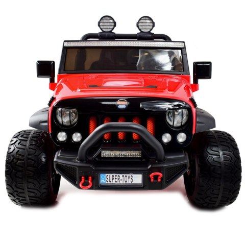 JEEP Z AMORTYZATORAMI PILOT, LAKIER, PANEL MP4, ŚWIECĄCE KOŁA, WSPOMAGANIE, REGULOWANE SIEDZENIE,ZDERZAK Z AMORTYZATOREM, /SX-1 JEEP Z AMORTYZATORAMI PILOT, LAKIER, PANEL MP4, ŚWIECĄCE KOŁA, WSPOMAGANIE, REGULOWANE SIEDZENIE,ZDERZAK Z AMORTYZATOREM, /SX-1