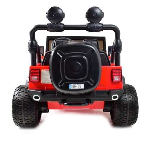 JEEP Z AMORTYZATORAMI PILOT, LAKIER, PANEL MP4, ŚWIECĄCE KOŁA, WSPOMAGANIE, REGULOWANE SIEDZENIE,ZDERZAK Z AMORTYZATOREM, /SX-1 JEEP Z AMORTYZATORAMI PILOT, LAKIER, PANEL MP4, ŚWIECĄCE KOŁA, WSPOMAGANIE, REGULOWANE SIEDZENIE,ZDERZAK Z AMORTYZATOREM, /SX-1