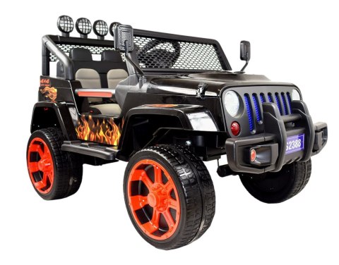 MEGA JEEP SUNSHINE, NAPĘD 4X4, 2X12V, WOLNY START/ MIĘKKIE KOŁA, BLUETOOTH, RADIO EXCLUSIVE/2388 MEGA JEEP SUNSHINE, NAPĘD 4X4, 2X12V, WOLNY START/ MIĘKKIE KOŁA, BLUETOOTH, RADIO EXCLUSIVE/2388