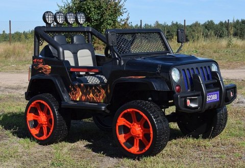 MEGA JEEP SUNSHINE, NAPĘD 4X4, 2X12V, WOLNY START/ MIĘKKIE KOŁA, BLUETOOTH, RADIO EXCLUSIVE/2388 MEGA JEEP SUNSHINE, NAPĘD 4X4, 2X12V, WOLNY START/ MIĘKKIE KOŁA, BLUETOOTH, RADIO EXCLUSIVE/2388