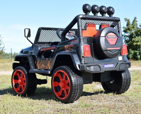 MEGA JEEP SUNSHINE, NAPĘD 4X4, 2X12V, WOLNY START/ MIĘKKIE KOŁA, BLUETOOTH, RADIO EXCLUSIVE/2388 MEGA JEEP SUNSHINE, NAPĘD 4X4, 2X12V, WOLNY START/ MIĘKKIE KOŁA, BLUETOOTH, RADIO EXCLUSIVE/2388