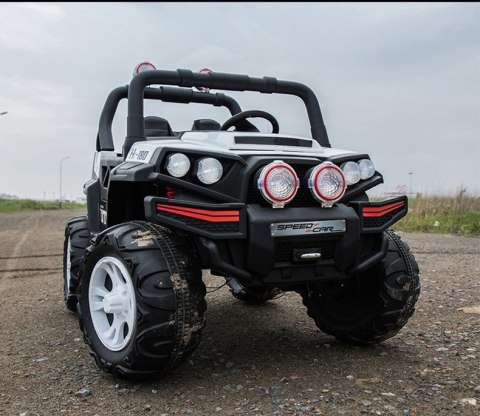 MEGA JEEP UTV DLA 2 DZIECI, 4 SILNIKI, MIĘKKIE SIEDZENIE, MIĘKKIE KOŁA/HL2188 MEGA JEEP UTV DLA 2 DZIECI, 4 SILNIKI, MIĘKKIE SIEDZENIE, MIĘKKIE KOŁA/HL2188