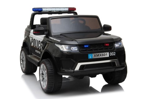 JEEP POLICJA 4X4, 2x12V Z AMORTYZATORAMI, PILOT, REDUKTOR/ XMX-601 JEEP POLICJA 4X4, 2x12V Z AMORTYZATORAMI, PILOT, REDUKTOR/ XMX-601