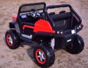 MERCEDES BENZ UNIMOG 4X4,12V14AH, AMORTYZATORY, MIĘKKIE KOŁA, MP4, SUPER OPCJA/UNIMOG