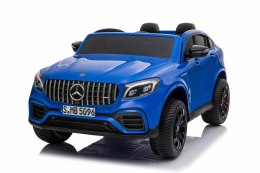 MERCEDES GLC 63S LICENCJA, 4X4, 2x12V, MIĘKKIE KOŁA EVA, MIĘKKIE SIEDZENIE, WALIZKA, FULL OPCJA/XMX608
